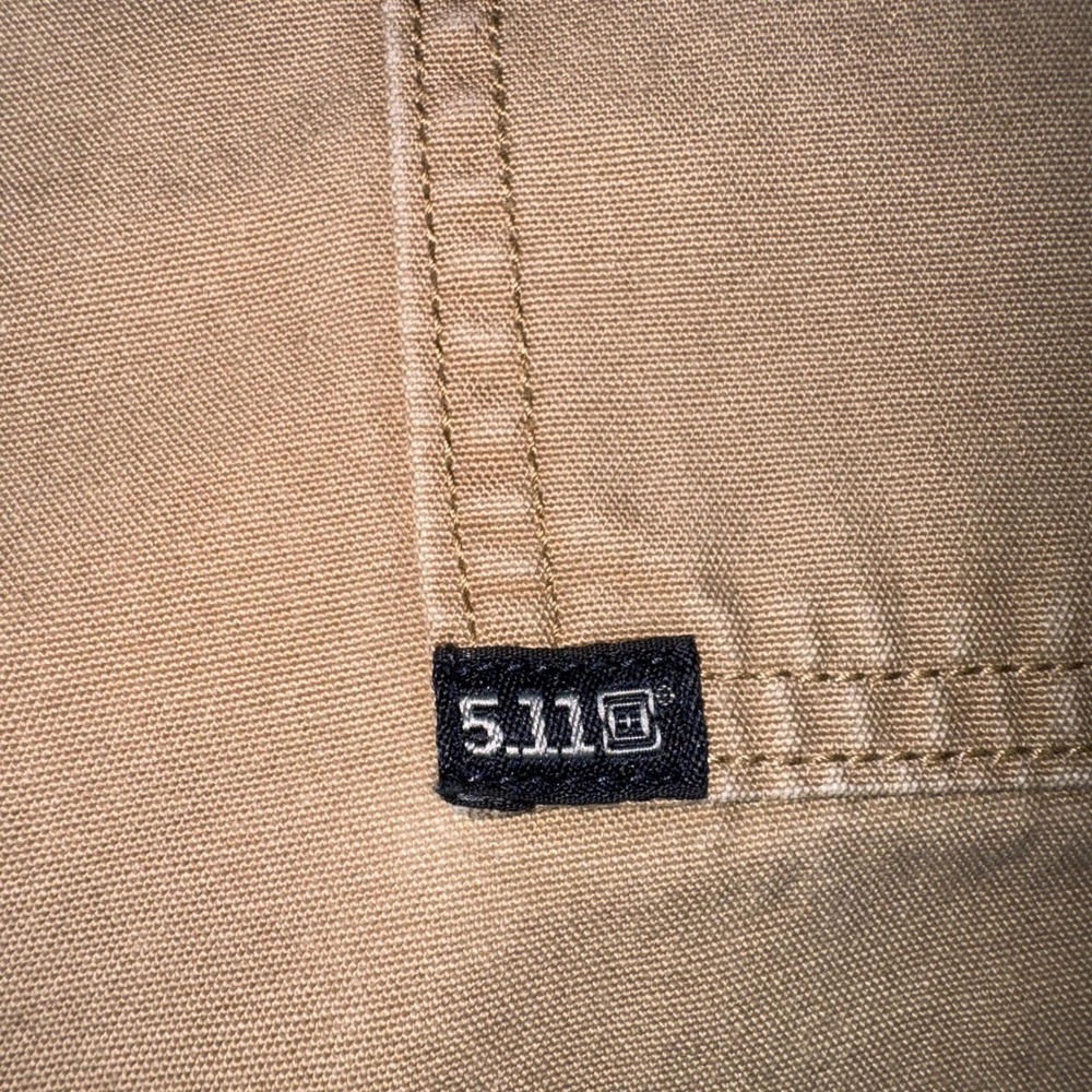 5.11 Tactical Series 74251 Mens Khaki Cotton Canvas‎ Cargo Work Pants 40x32 - Picture 11 of 16